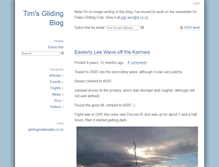 Tablet Screenshot of gliding.wordjot.co.nz